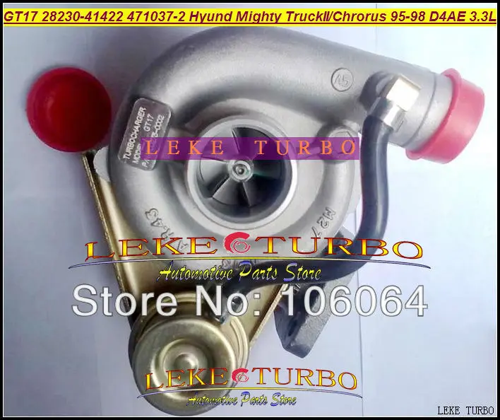 GT1749S GT17 28230-41422 471037-0002 For Hyundai Mighty Truck 3.5TChrorus bus 1995-1998 D4AE 3.3L 100HP Turbo Turbine Turbocharger (5)