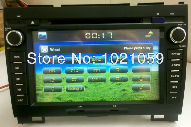 Discount Free shipping 2 din car dvd player for great wall hover h3 h5 with GPS/IPOD/Bluetooth/rds steering wheel control 2