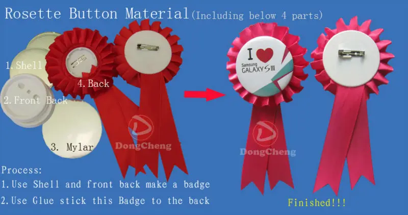 rosette badge