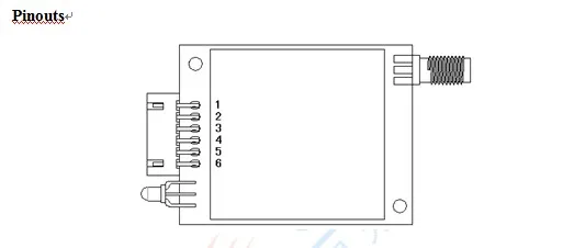 RS232 485 módulo Transceptor de Dados Sem