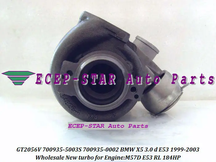 GT2056V 700935-5003S 700935-0002 BMW X5 3.0 d E53 M57D E53 RL 184HP Turbocharger (1)