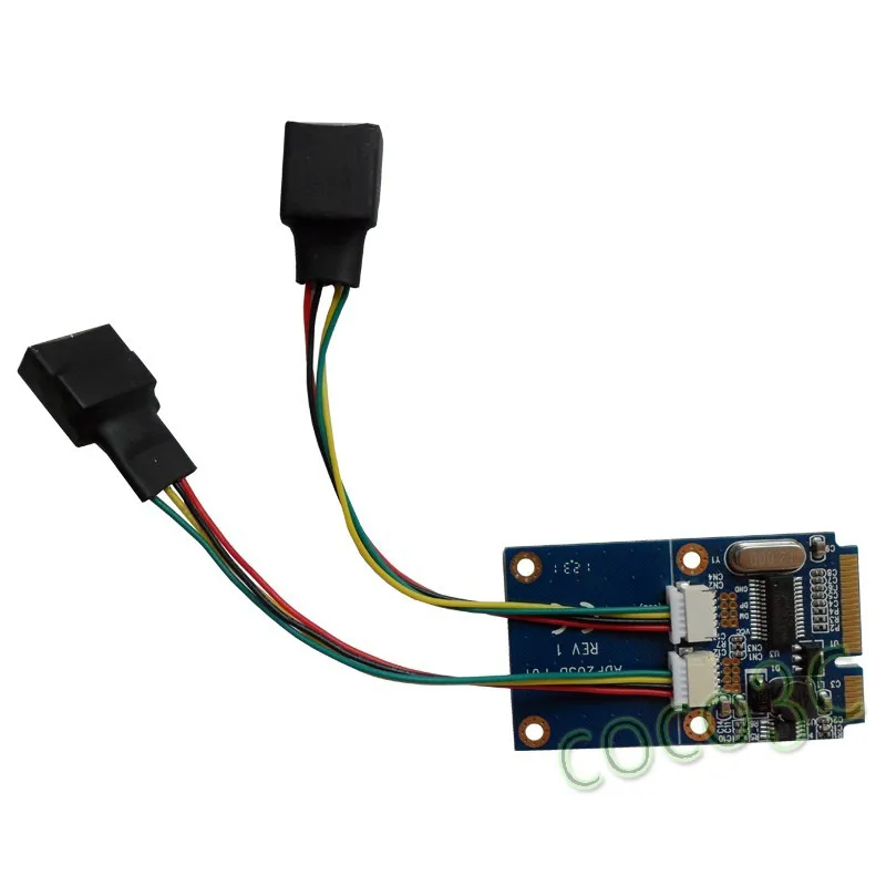 mini pcie to dual usb2.0 adapter 1