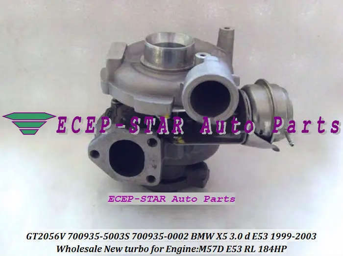 GT2056V 700935-5003S 700935-0002 BMW X5 3.0 d E53 M57D E53 RL 184HP Turbocharger (2)