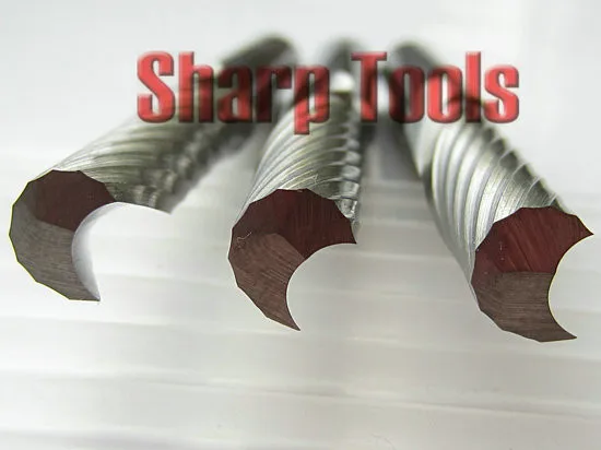 corte espiral bits para madeira acrílico máquina