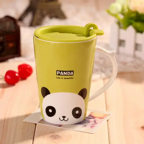 Coffee Mug With Lid Kinto Animal Cup Lion Rabbit Dog Cat Panda Innovative Items Five Designs Optional Free Shipping Mug 24 Mug Cameramug Milk Aliexpress