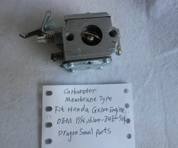 CARBURETOR MEMBRANE TYPE HONDA GX100 2