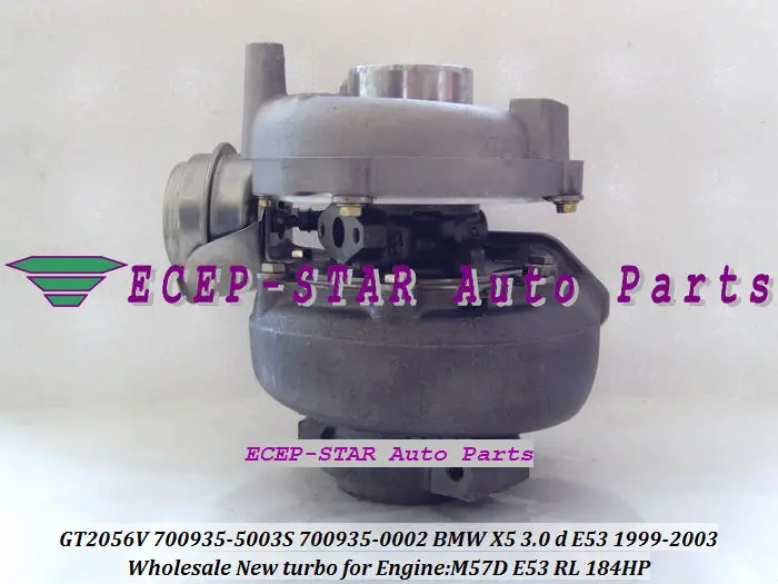 GT2056V 700935-5003S 700935-0002 BMW X5 3.0 d E53 M57D E53 RL 184HP Turbocharger