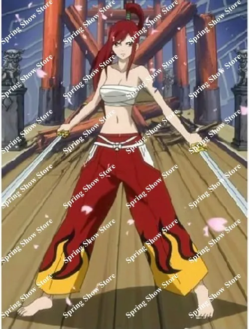 Freies Verschiffen Fairy Tail Heroine Erza Scarlet Cosplay Anime Mass Verband Uniform Erza Scarlet Cosplay Cosplay Costumecosplay Costume Anime Aliexpress