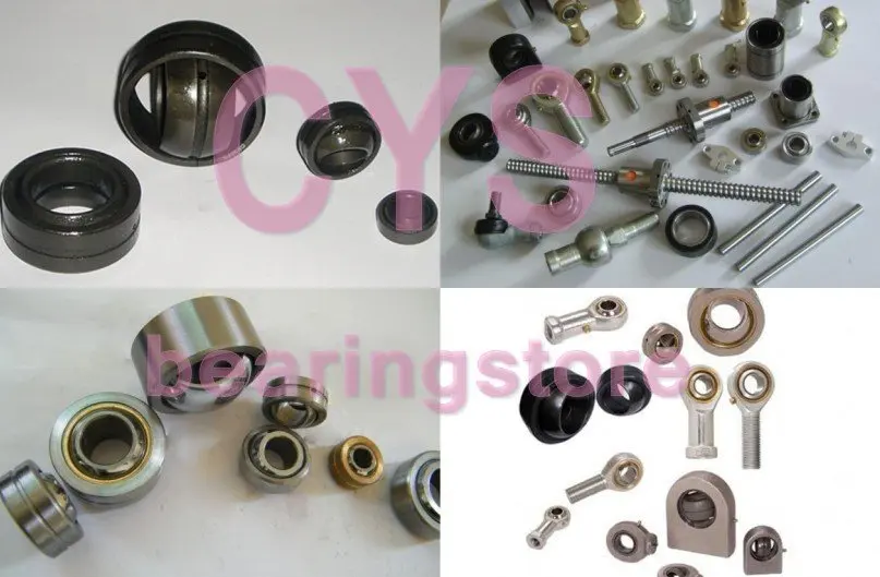 GK20DO 20mm Diameter Metric Rod Ends Joint Bearing for Hydraulic Components