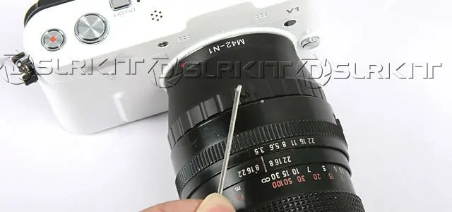 Lens Adapter Ring For M42 Lens and NIKON 1 Mount Adapter with Tripod 1/4