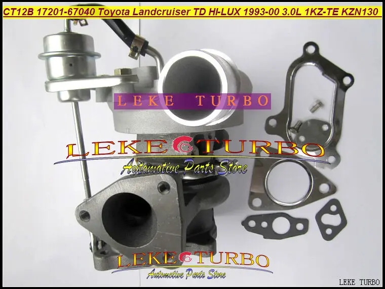 CT12B 17201-67010 17201-67040 TOYOTA LANDCRUISER 1KZ-TE 125HP HI-LUX KZN130 4 Runner 1993 3.0L D turbocharger (7)
