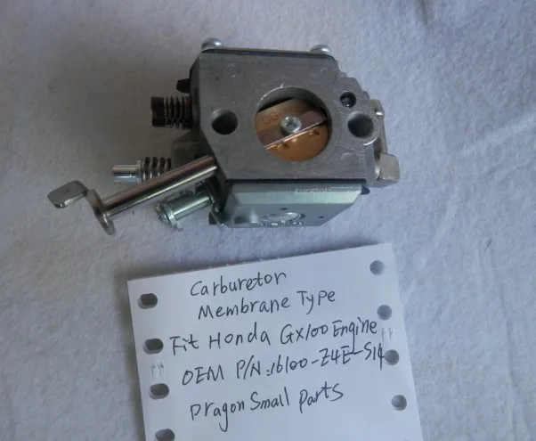 CARBURETOR MEMBRANE TYPE HONDA GX100 4