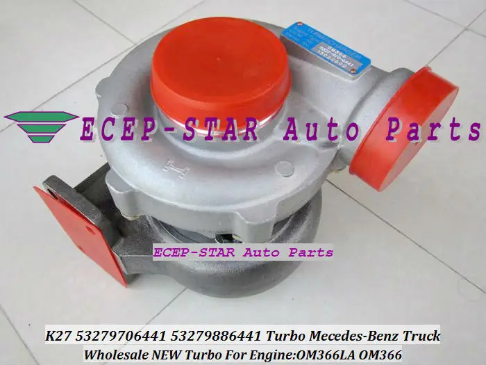K27 53279706441 53279886441 Turbo Turbocharger Turbine Mecedes-Benz Truck Engine OM366LA OM366 (4)