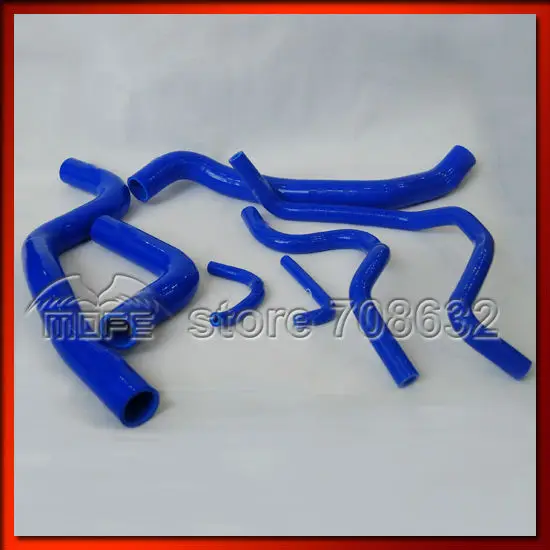 Samco Sport Silicone Coolant Heater Radiator Hose Kit For Mistubishi Lancer 1994 - 1996 AT
