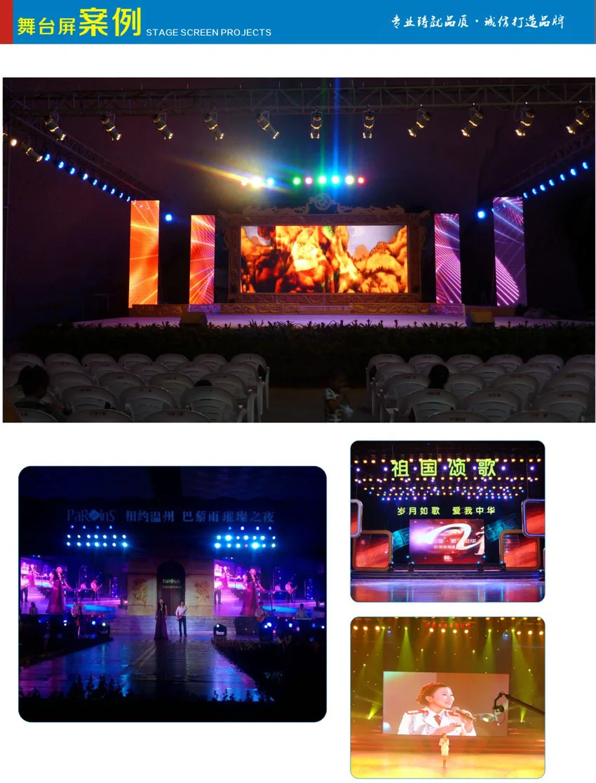 Telas de LED