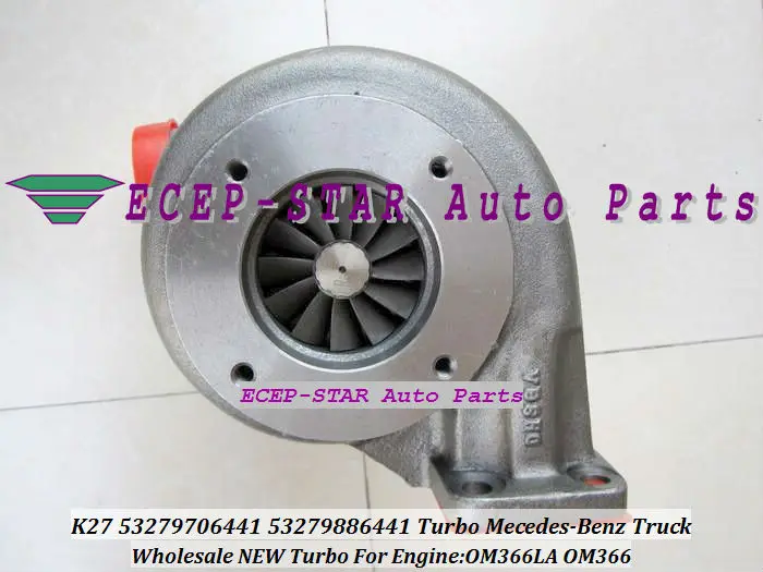 K27 53279706441 53279886441 Turbo Turbocharger Turbine Mecedes-Benz Truck Engine OM366LA OM366 (5)