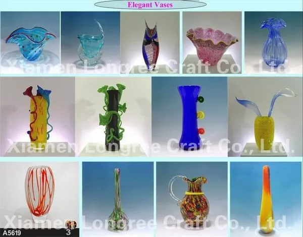 elegant vases