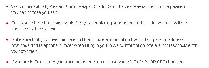 Payment 6