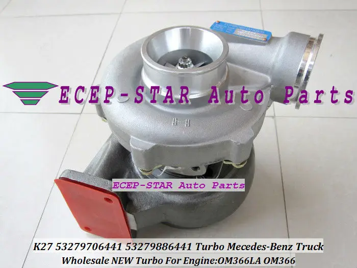 K27 53279706441 53279886441 Turbo Turbocharger Turbine Mecedes-Benz Truck Engine OM366LA OM366