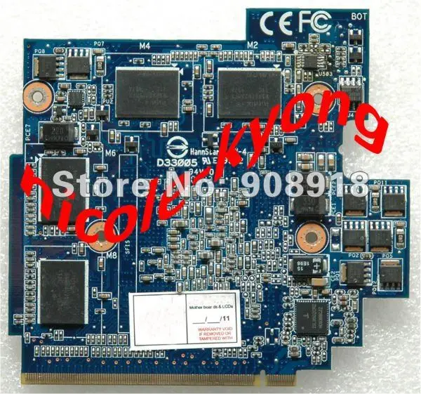GTX 260M GTX260M 1GB DDR3 MXM Laptop VGA Video Card for Asus G50VT G60VX G71GX G72GX G50VT G51VX M50V
