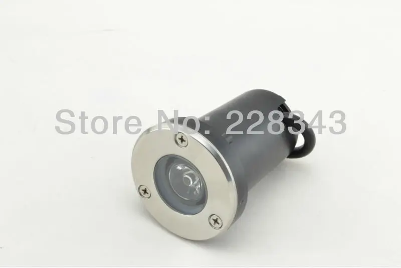 Subterrânea ao ar Freeshipping Lâmpadas Subterrâneas Enterrado Iluminação Luz Livre Recesso Dc12v Ac85-265v 1w Led 11 led luz subterrânea ao ar livre recesso dc12v AC85-265V