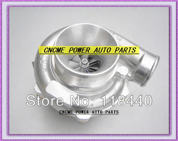 GT30 GT3076 GT3076-1 No valve Turbo Turbocharger T25 flange AR .70 AR .86 wastegate water and oil cooled V Band with gaskets