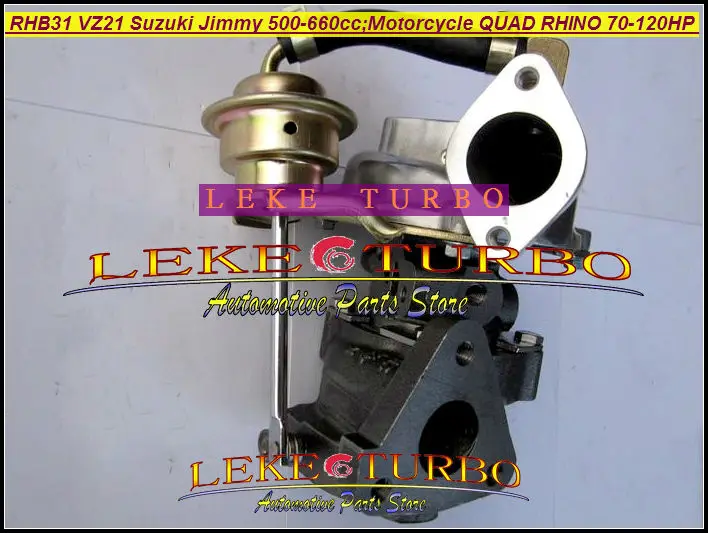 RHB31 VZ21 Turbo Turbine Turbocharger For SUZUKI Jimmy 500-660cc engine motorcycle QUAD RHINO 70HP-120HP dune buggy modification (3)