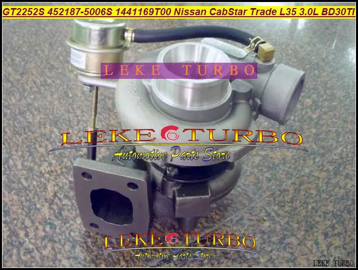 GT2252S 452187-5006S 452187-0006 1441169T00 turbo for Nissan Light Truck CabStar Trade L35 3.0L BD30TI turbocharger (2)