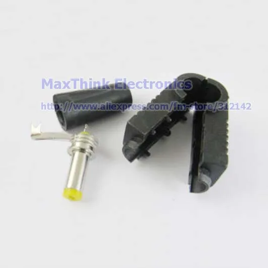 DC Power Male Right Angle Connector 4.8mmx1.7mm Adapter Plastic Yellow Head .3.jpg