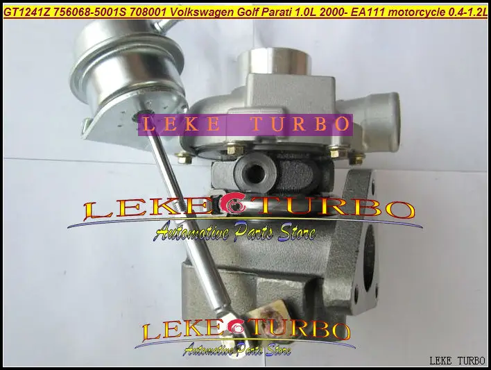 GT1241Z 756068-5001S 756068 756068-0001 708001-0001 036145701 TURBO Turbocharger AUdi VW Volkswagen Parati 1.0L 16V 2000- EA111 (2)