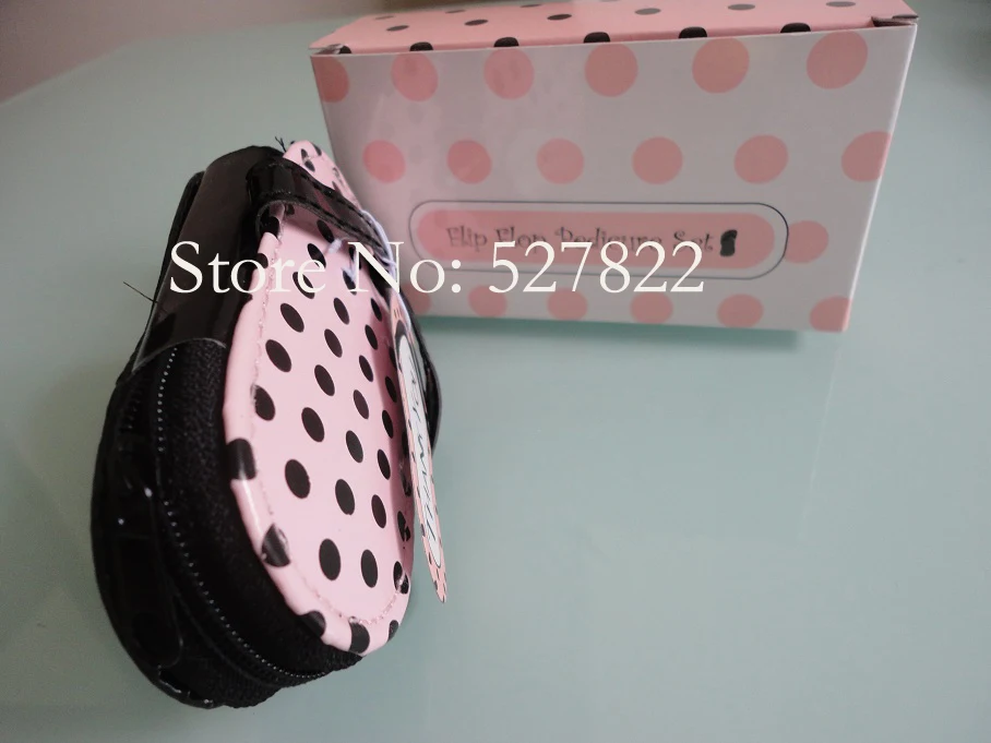 Free Shipping 20set Vogue Pink Polka Purse Slipper...ing Kit10