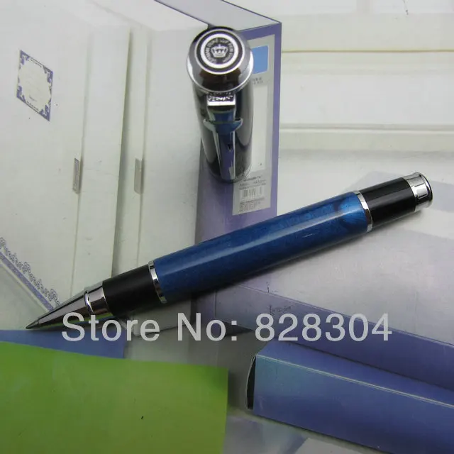 Pen sem a sem a Caixa Frete Grátis Duke da Vinci Rolo Azul Resina Ball Caixa no Atacado Originais 2 resina ball pen sem a caixa no atacado originais