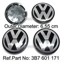 VW WHEEL HUB CENTER CAP FIT FOR Volkswagen Jetta Golf Cabriolet Citi Lupo Passat Vento Bora New Beetle Mk4 Replace #1J0 601 171