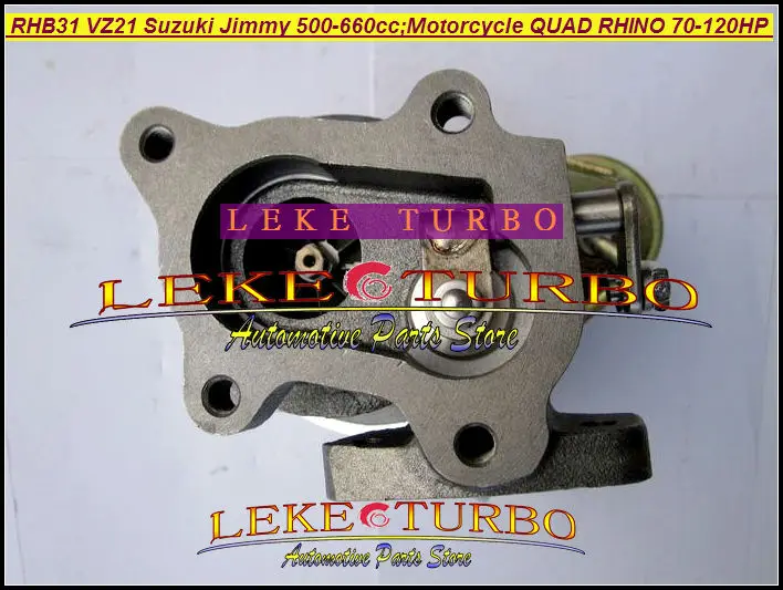 RHB31 VZ21 Turbo Turbine Turbocharger For SUZUKI Jimmy 500-660cc engine motorcycle QUAD RHINO 70HP-120HP dune buggy modification (5)