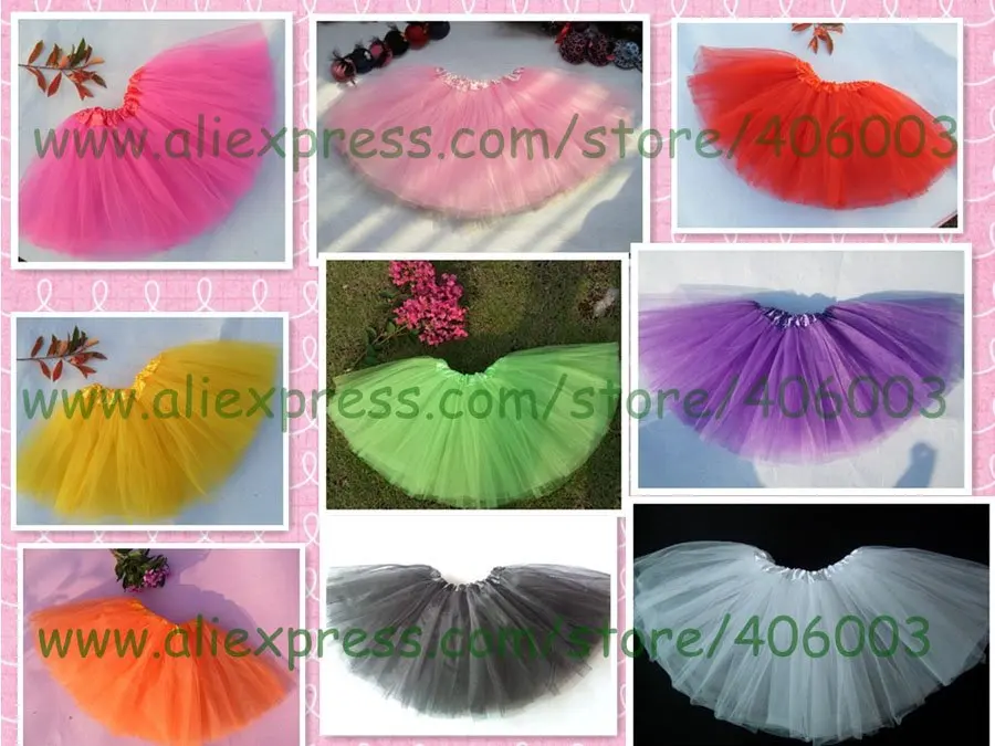 Stock wholesale 100pcs/lot  tutus free shipping by EMS