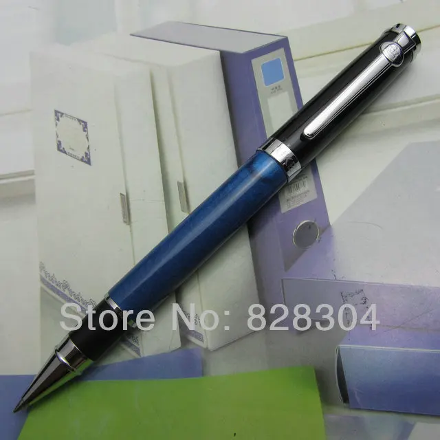 Pen sem a sem a Caixa Frete Grátis Duke da Vinci Rolo Azul Resina Ball Caixa no Atacado Originais 4 High Quality ball pen