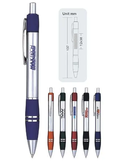 Promotional metal pen for gift office business advertisement celebrate company logo use metal ball point pen