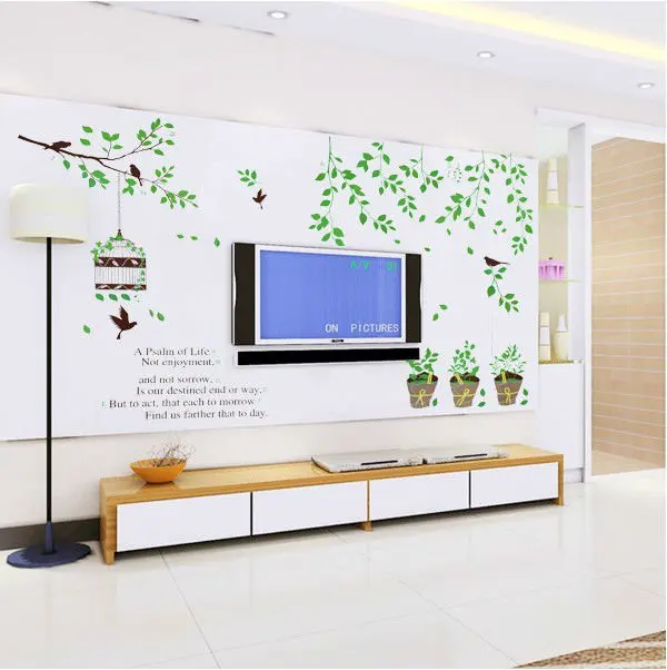 free shipping super large size removable wall sticker decal for home