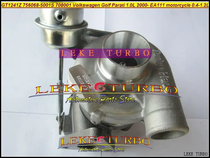 GT1241Z 756068-5001S 756068 756068-0001 708001-0001 036145701 TURBO Turbocharger AUdi VW Volkswagen Parati 1.0L 16V 2000- EA111