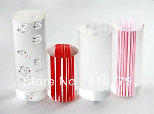 THZ Acrylic Clear Bubble Rod PMMA Plastic Bar   (6)
