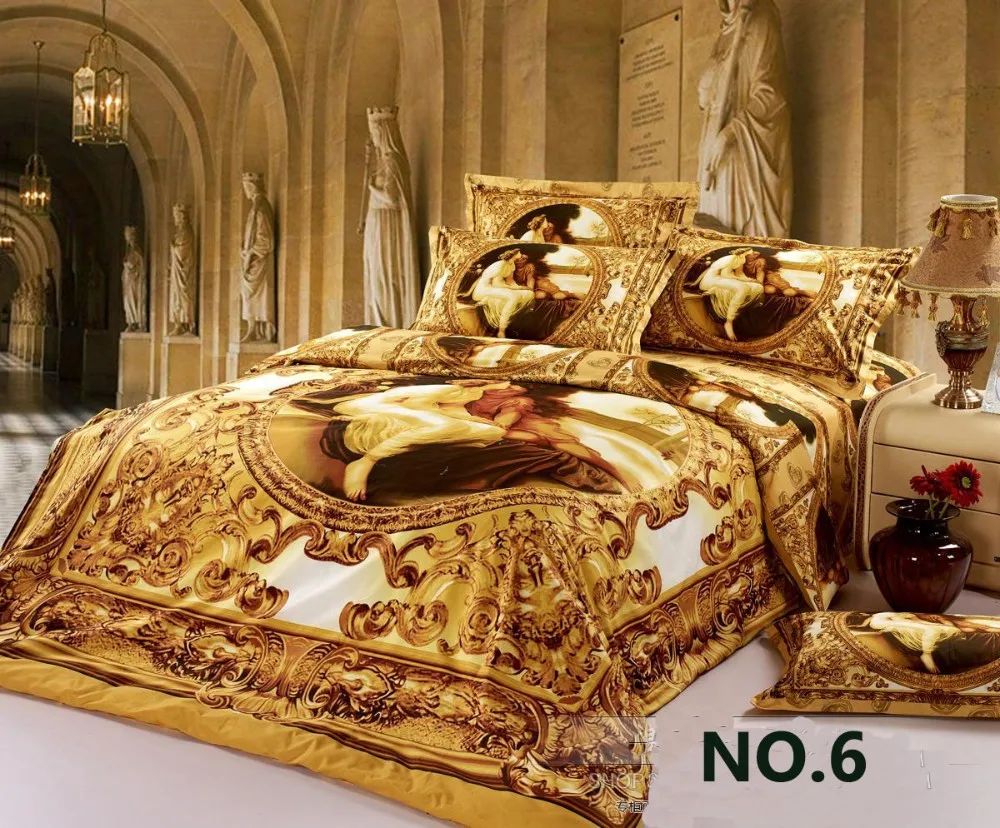 Luxury Modern D Bedding Setsunique Oil Painting Comforter Set - Luxury Modern D Bedding Setsunique Oil Painting Comforter Set Pcdesigner Duvet Cover Bed Sheet Sets Pillowcases King Sizein Bedding Setsfrom Home luxury modern d bedding setsunique oil painting comforter set - luxury modern d bedding setsunique oil painting comforter set pcdesigner duvet cover bed sheet sets pillowcases king sizein bedding setsfrom home