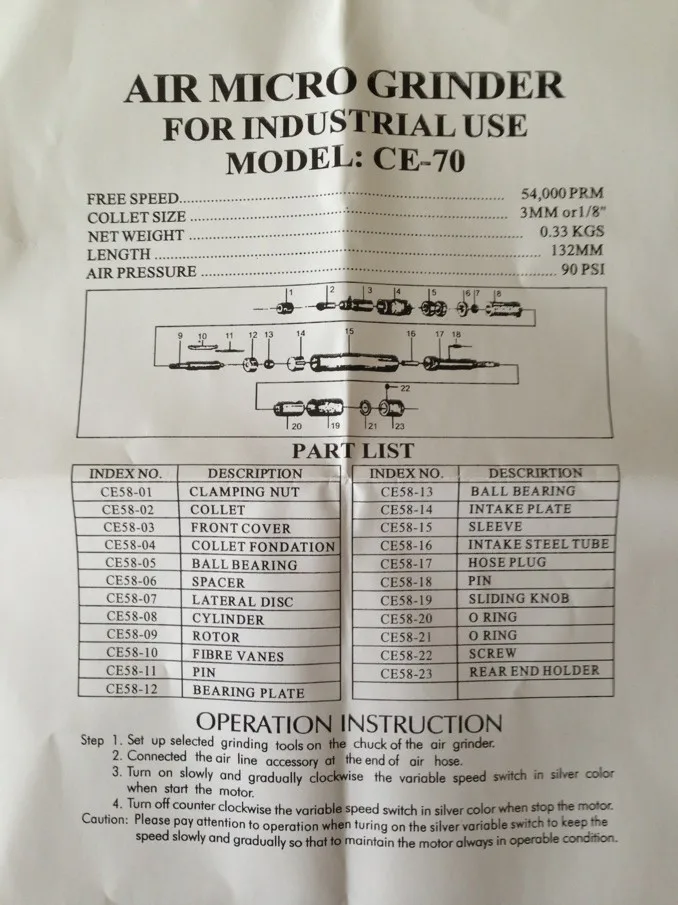 technical specification