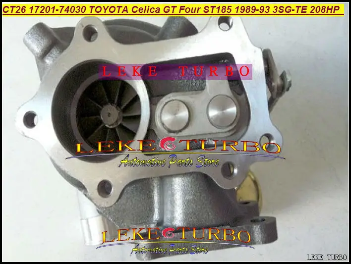 NEW CT26 17201-74030 Turbo Turbine Turbocharger fit for Toyota Celica GT Four ST185 1989-1993 Engine 3SG-TE 208HP (2)