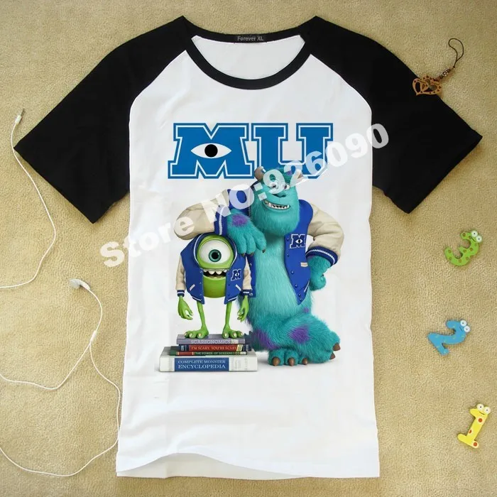 short sleeve t shirt monster Inc 
