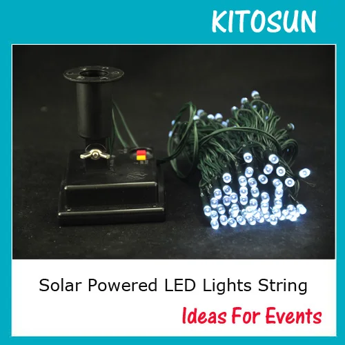 White Color Solar Light