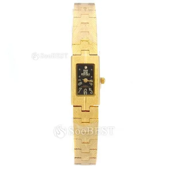 New Arrival PENTAX Lady Women's Golden Analog Quartz Fashion Rectangle  Dress Bracelet Bangle Watch # 309093|bracelet watch strap|bracelet  ballwatch winder for sale - AliExpress