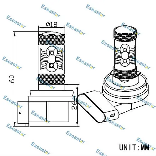H8-50W-CREE-XBD-HIGH-POWER-SIZE