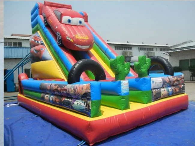 Inflatable-Car-Bouncy-Slide-CYFC-430-