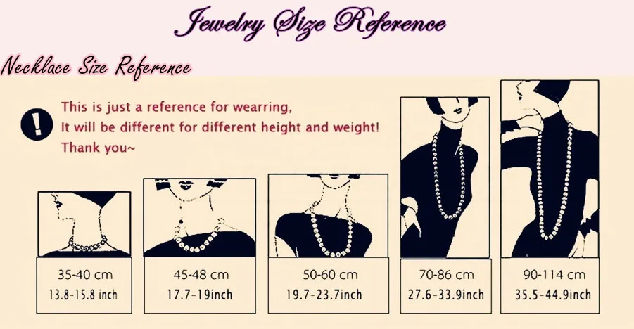 necklace size