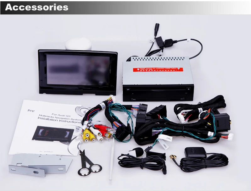 Cheap DVD Player GPS Navigation System For Audi Q3 (2013) 11